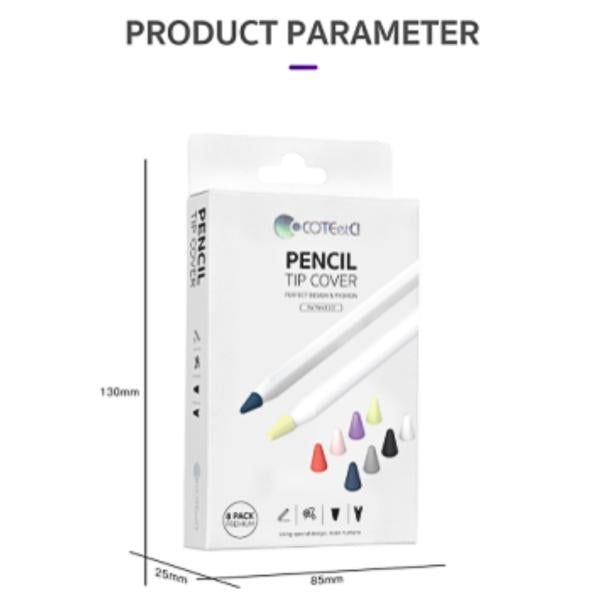Cubierta De Punta De Lapiz Para Apple Pencil 1/2 Gen Modelo Cs7072Coteci
