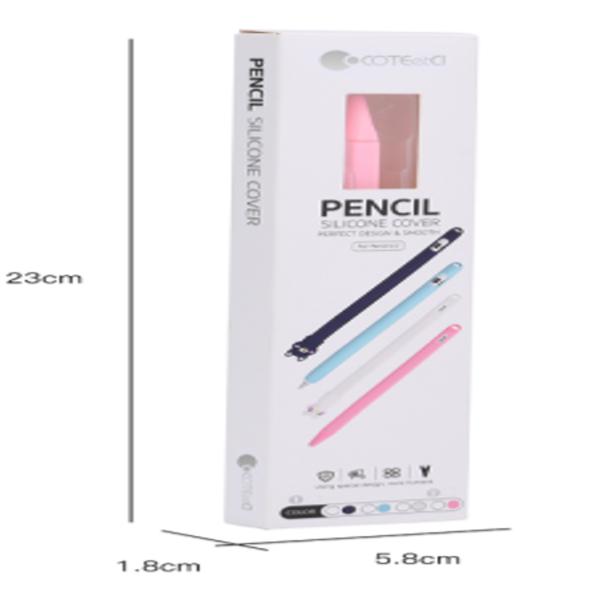 Funda Protectora De Silicon Para Lapiz 2 Gen Modelo Cs7082 Coteci Azul