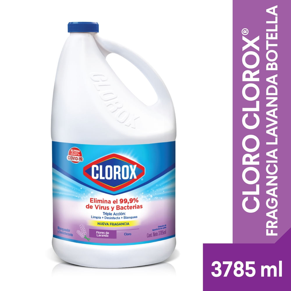 Cloro Clorox Aroma Lavanda - 3785 Ml