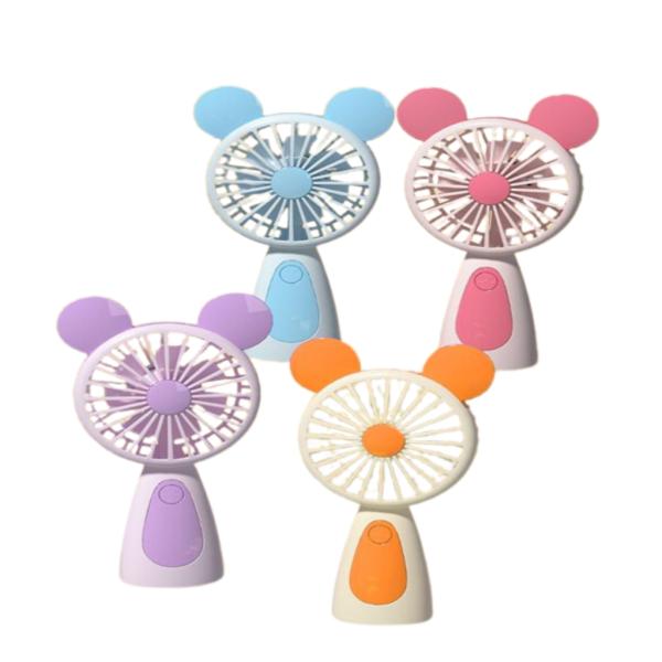 Ventilador Modelo Cs001B-1 Rosado/Blanco