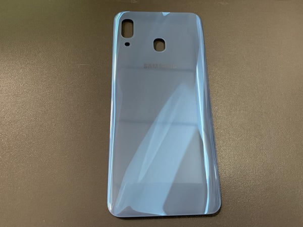 Tapa Samsung Galaxy A30 A305 Original Azul Sin Marco