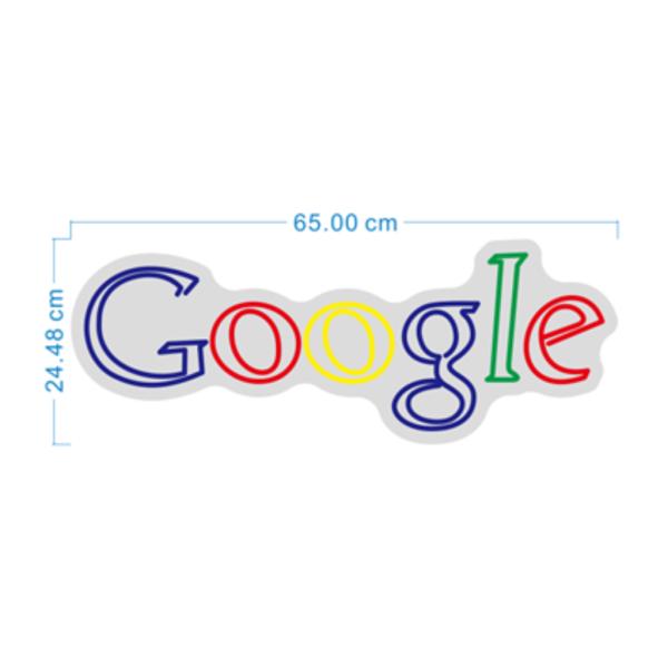 Rotulo Luz Neon Google