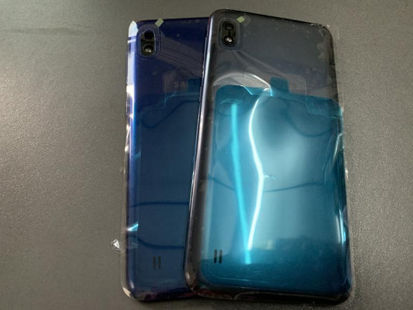 Tapa Samsung Galaxy A10 A105 Negra Con Marco