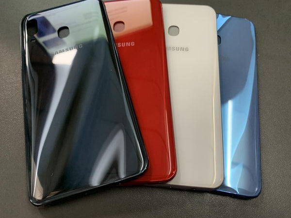 Tapa Samsung Galaxy A30 A305 Negra Con Marco