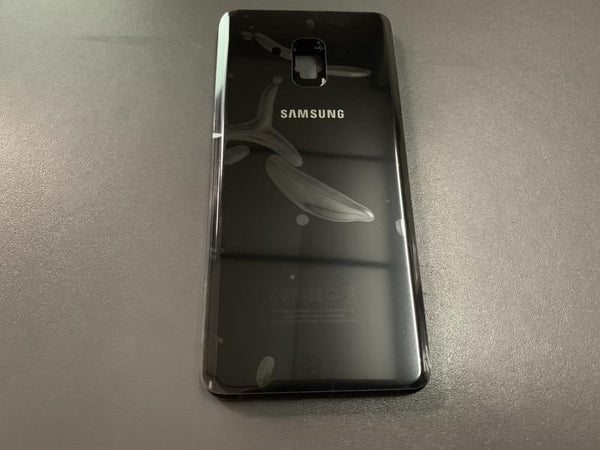 Tapa Samsung Galaxy A8 + Plus 2018 A730 Negra Con Marco