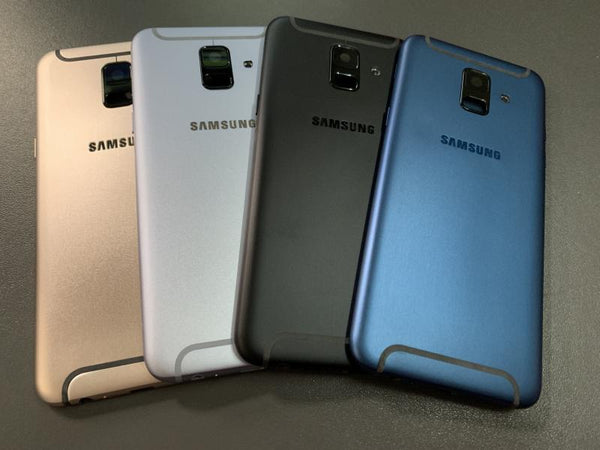 Tapa Samsung Galaxy A6 2018 A600 Negra Con Marco