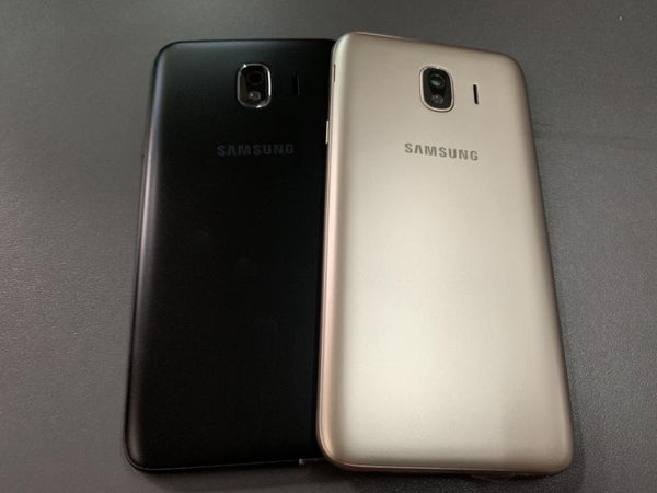 Tapa Samsung Galaxy J4 2018 J400 Original Dorada Con Marco