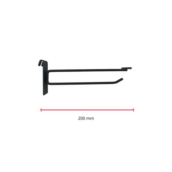 Gancho Para Lamina Con Hablador 6MM Grueso 200MM De Largo FG-0267