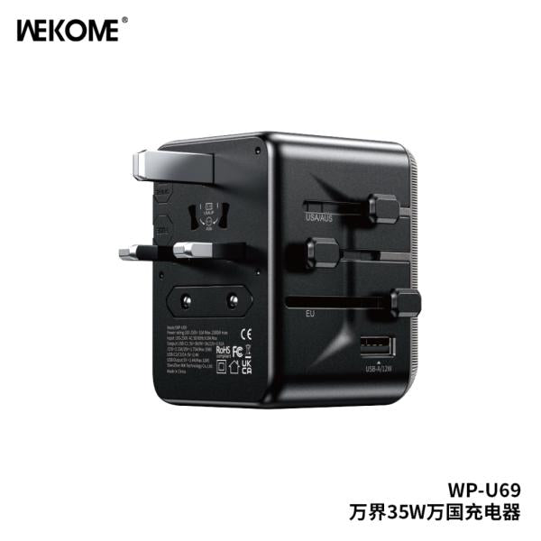 Cubo Cargador 35W Modelo Wp-U69 Wekome