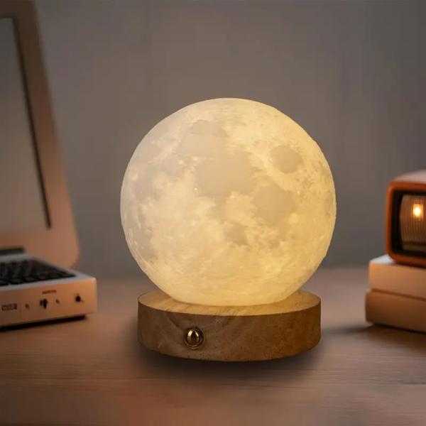 Lampara  Decorativa Diseño Luna