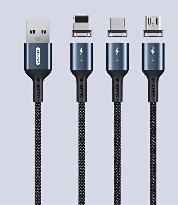 CABLE USB TIPO C RC-156A CIGAN 3A REMAX NEGRO