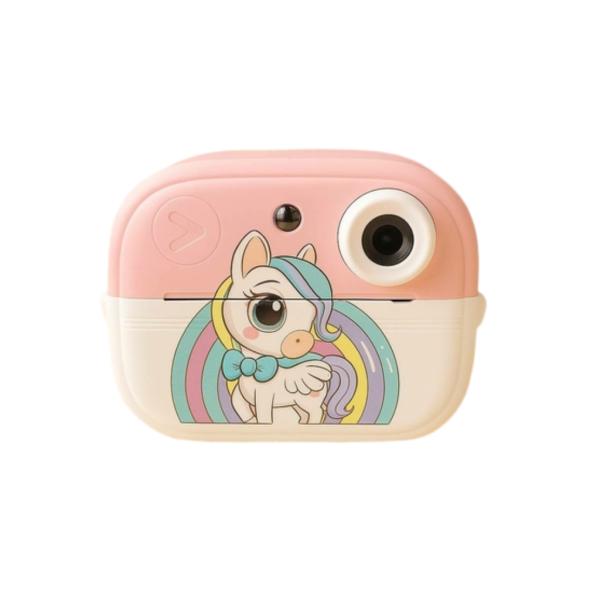Camara De Impresion Instantanea Para Niños Modelo A33 Rosado