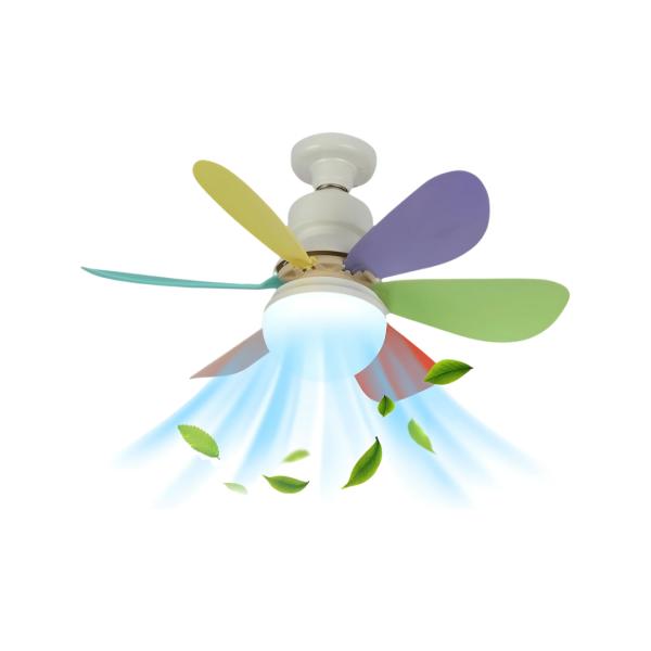 Ventilador De Techo Con Luz Led 40W Modelo Fs-Hx-R520