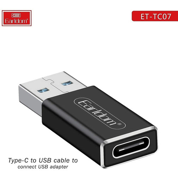 Adaptador De Tipo-C A Usb Et-Tc07 Earldom