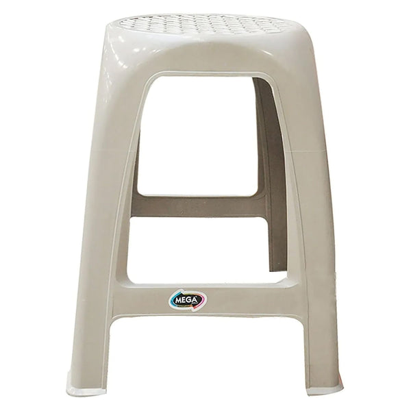 Banco Megaplast Plástico Para Adulto Color Beige