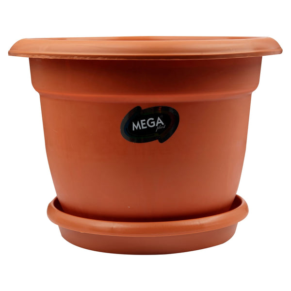 Megaplast Maceta Fiore Con Plato No.1