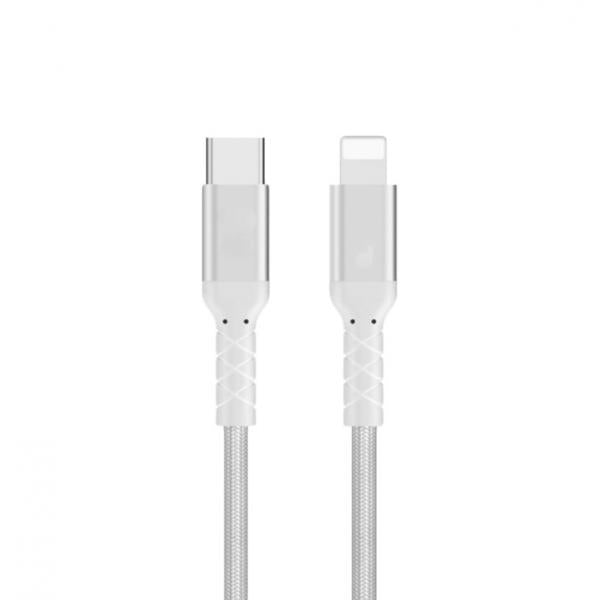 CABLE USB TIPO C A USB LIGHTNING WP101 WIWU GRIS