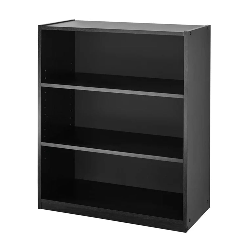 Librero Mainstays Con 3 Divisiones Color Negro