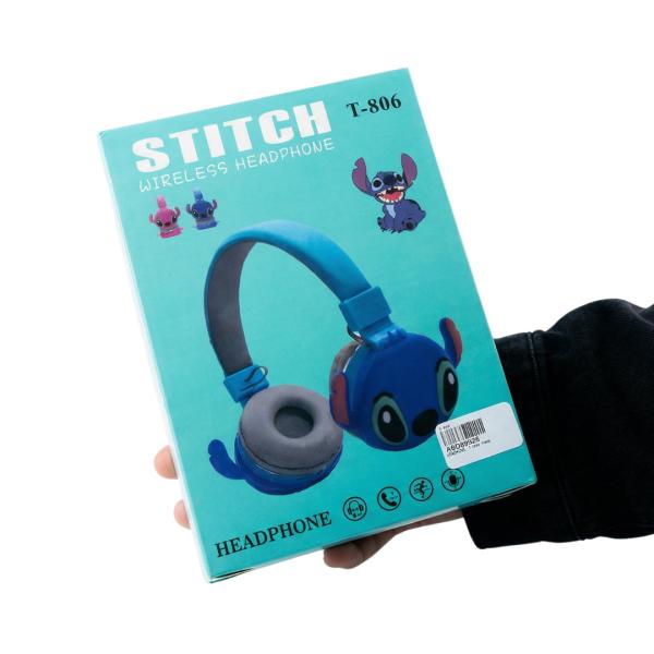 Audifonos De Diadema Diseño Stitch  Modelo T-806