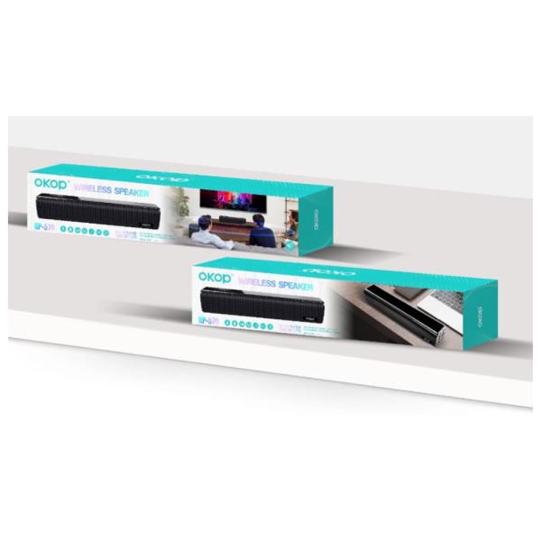 Barra De Sonido Modelo Kp-570 Okop Negro Negro