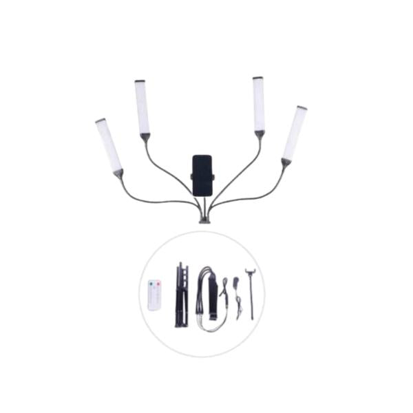 Kit De Luz De Relleno Led Para Fotografia  Modelo Hd-65X