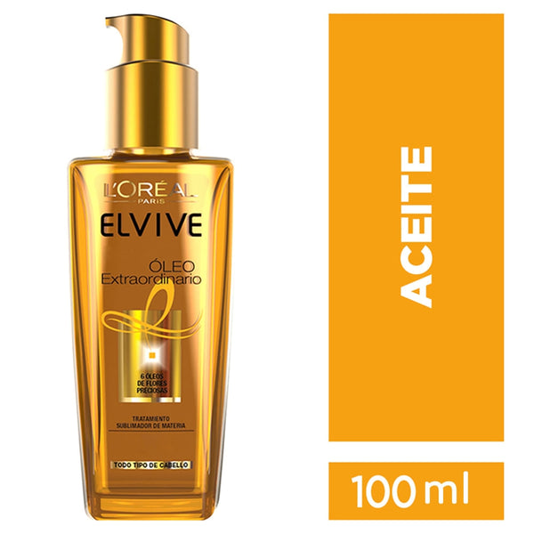 Tratamiento L'oréal Paris Elvive Óleo Extraordinario - 100 Ml