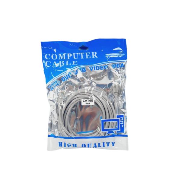 Cables Red Rj45 Utp Cat 6E 5 Metros