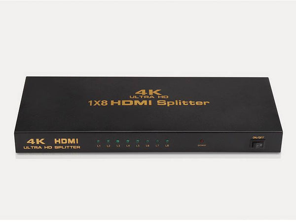Splitter 1 Hdmi Hembra A 8 Hdmi Hembra OTN-7598 Onten