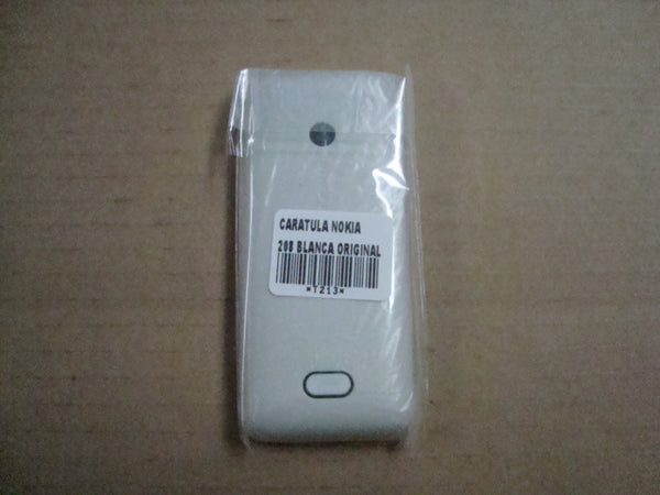 Caratula Nokia 208 Blanca