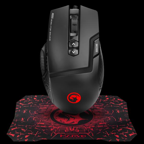 SET LINEA SCORPION M355 MOUSE PAD G1 MARVO