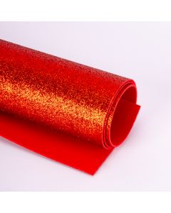 Foam Escarchado 40x60cm Rojo Oscuro