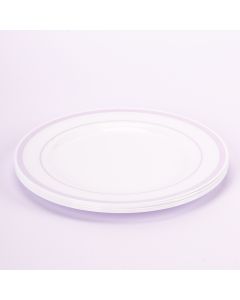 Plato Plástico 7pulg 6und