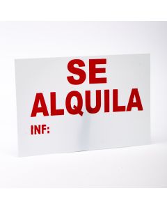 Rótulo Se Alquila