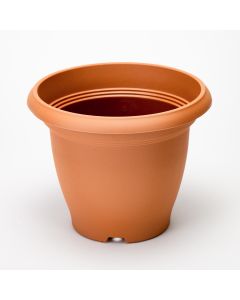 Macetero Plástico Serinova Liso #5 Terracota