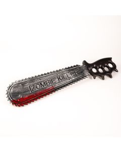 Sierra Plástica Zombie Sangre 50cm