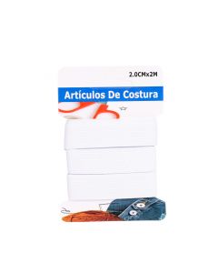 Elástico De Tela Liso 2m
