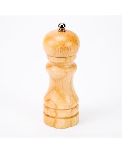 Molinillo Madera Para Pimienta Beige 5x13cm