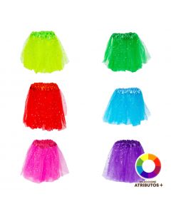 Falda Tutú Estampado Estrellas