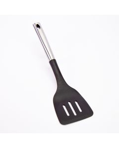 Espatula Plástico Negra C/agarre Metal