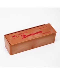 Juego Domino Plástico 28pzas +6 Años 5x6x18.5cm