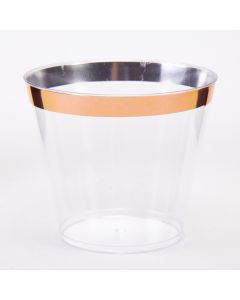 Vaso Plástico 6und 8.5x7.5cm