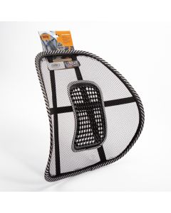 Cojín Malla Soporte Lumbar Asiento Auto 42x37cm