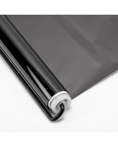 Tapasol Plástico Motor Studio Retractil 130x42cm Negro