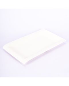 Plato Para Servir 14pulg Porcelana Blanco
