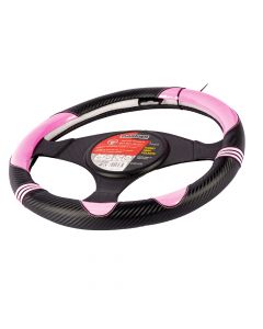 Cobertor Volante Para Auto Relieve Costura+franja Color 37.5x38.5cm