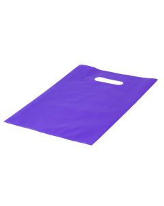 Bolsa Plástica Lisa 25x35cm 12und Purpura
