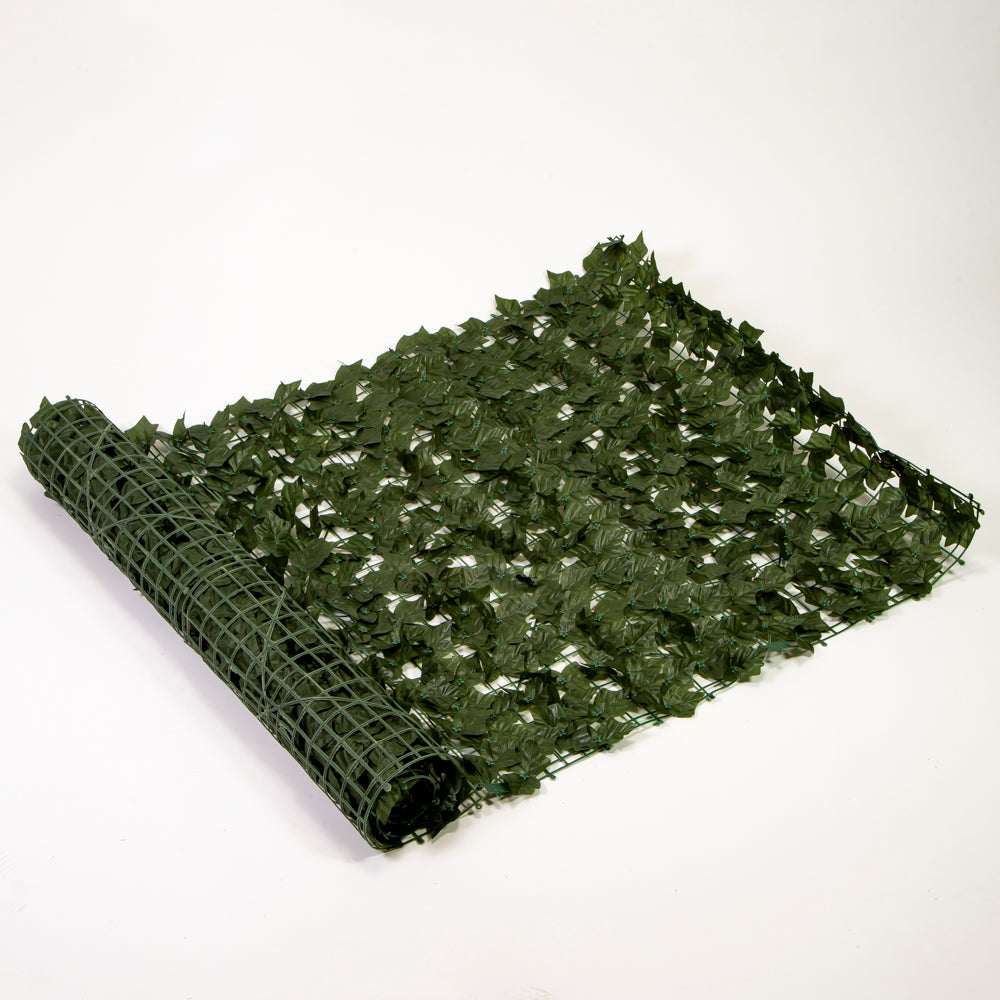 Enredadera Artificial Con Cerca Plástica 1x2m Verde