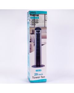 Ventilador Torre 110v/60hz 40w 29pulg Gris