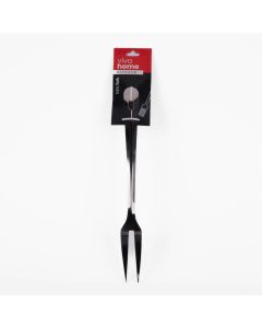 Tenedor Metálico Liso 13pulg Plateado