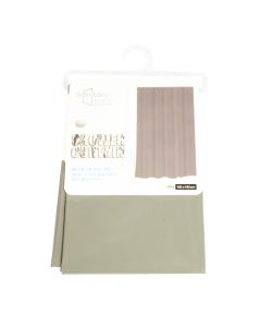 Cortina Para Baño Lisa Gris